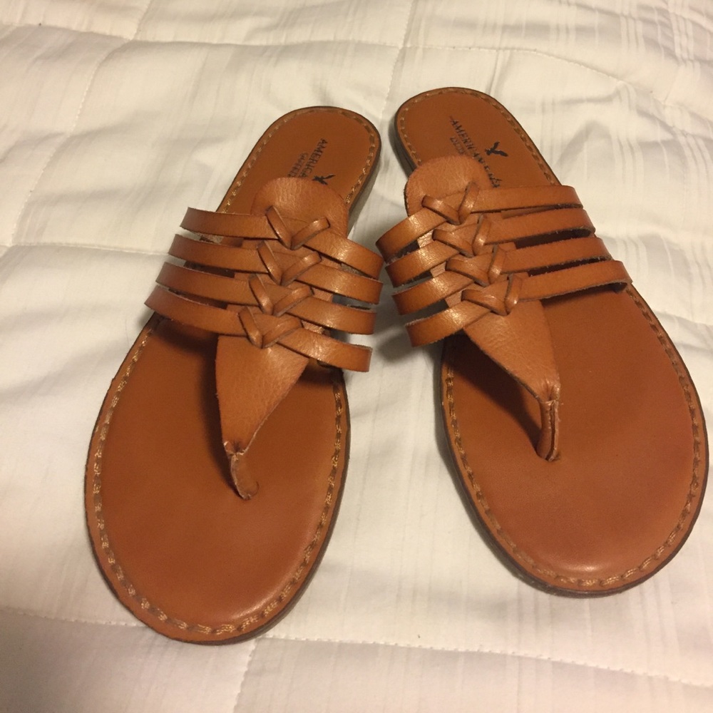 Brown sandals